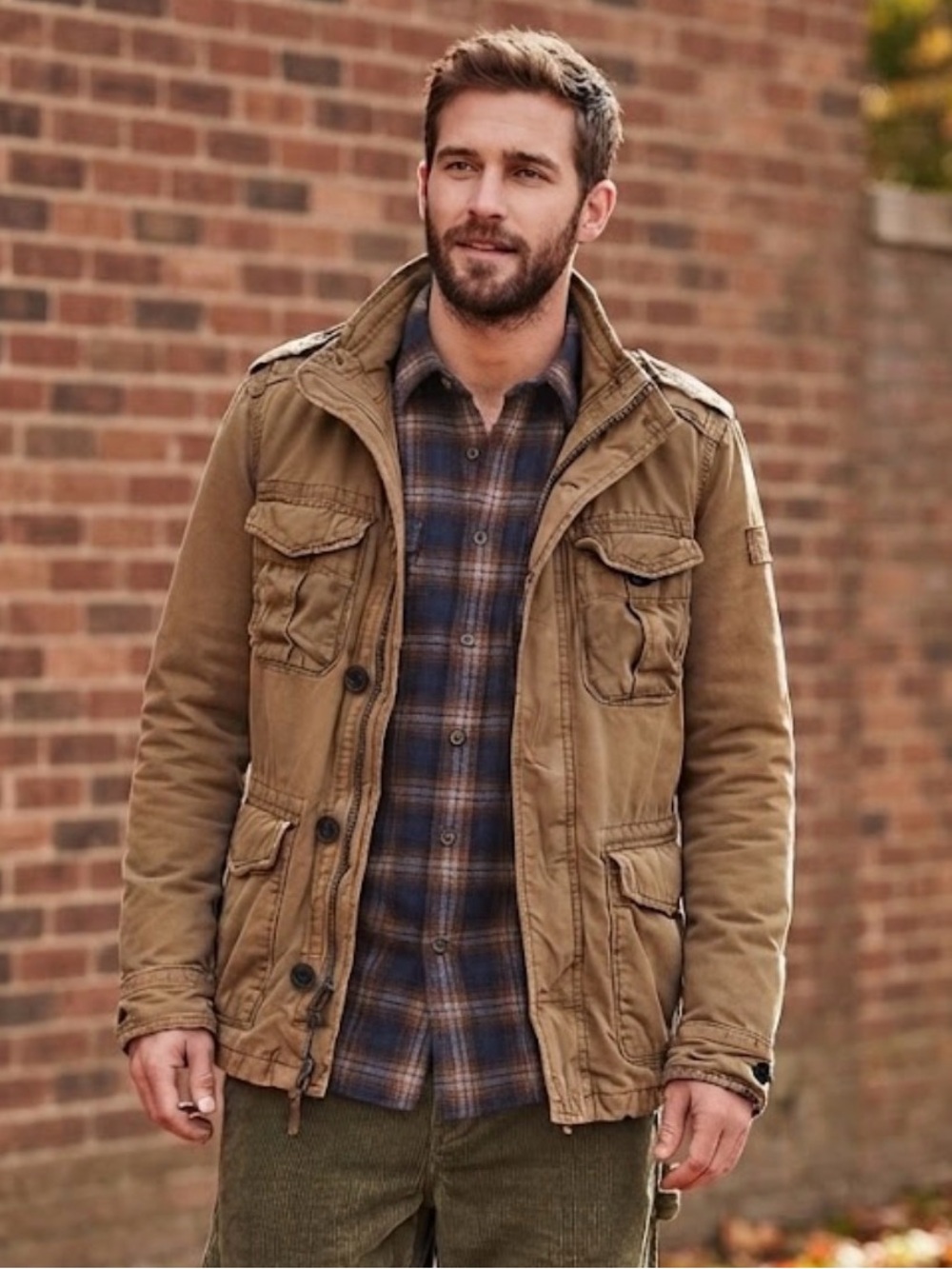 Abercrombie & Fitch Y2K Sentinel Utility Field Jacket Size M